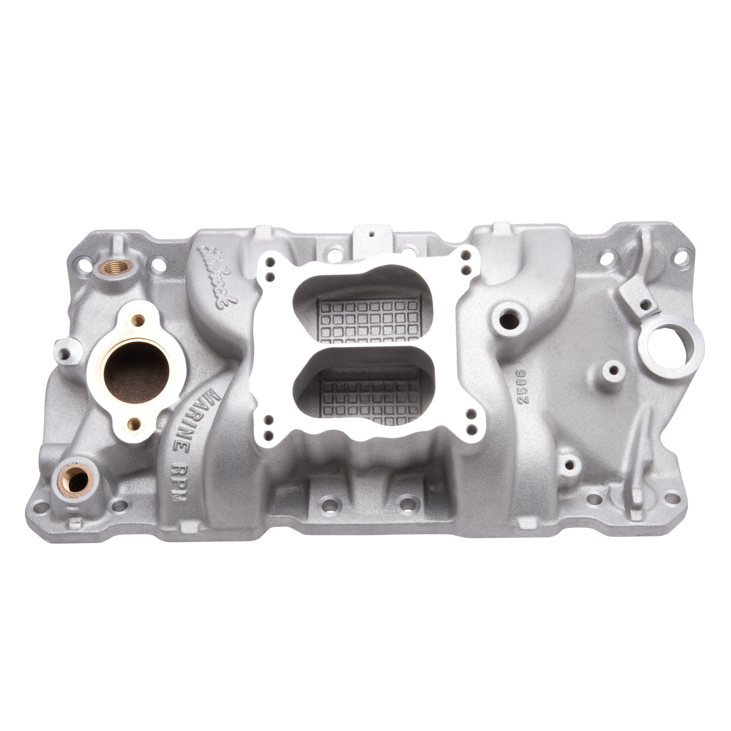 Performer RPM 4V/Q-JET Marine Intake Manifold for 87-95 Small-Block Chevy