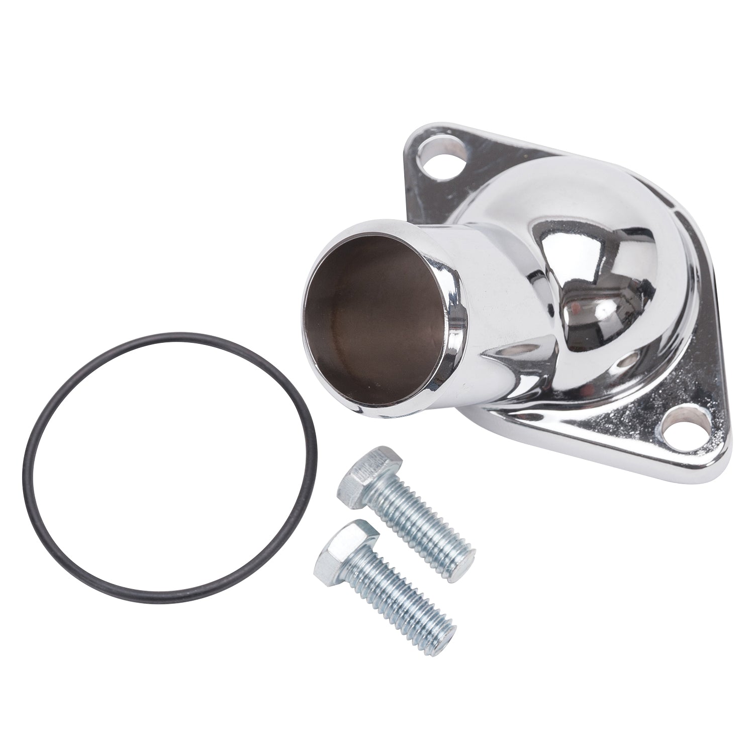 Edelbrock 15 Deg. Chrome Waterneck for Chevy 4.3L V6 & Chevy V8