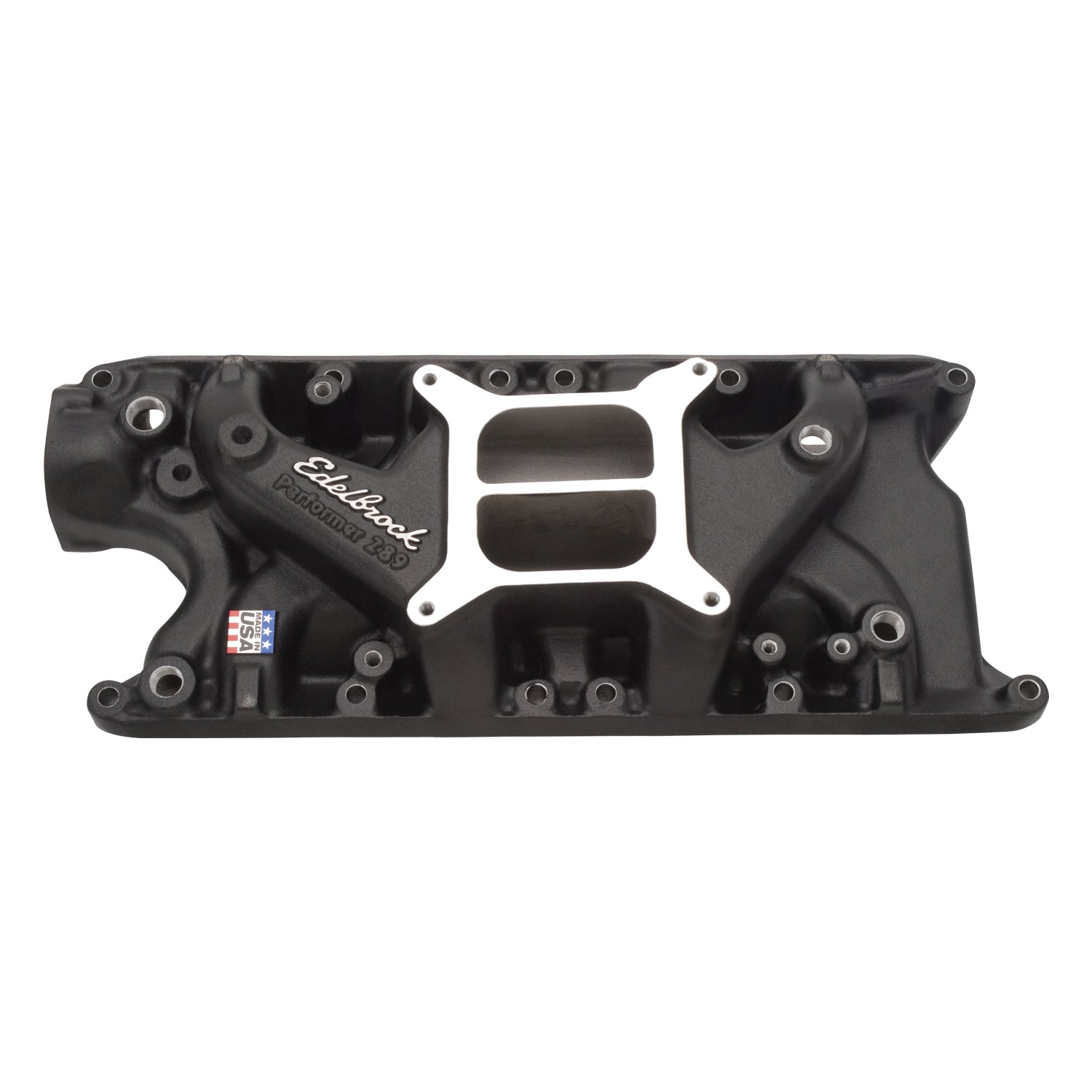 Performer 289 Intake Manifold for Small-Block Ford, Black Finish