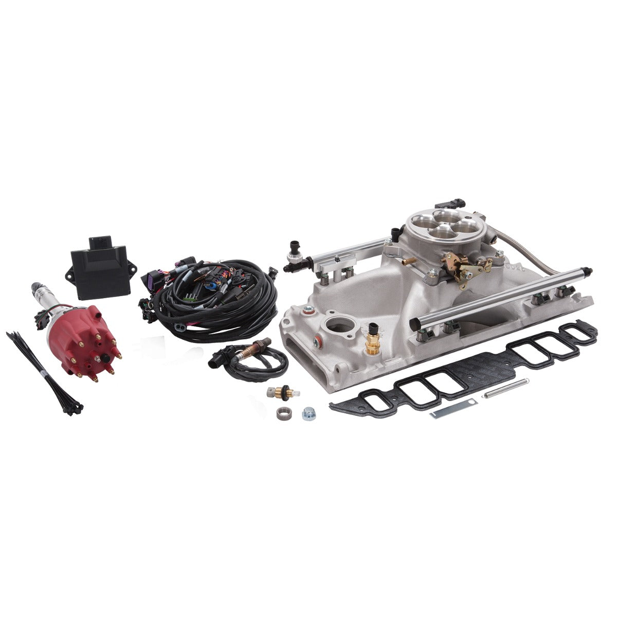 Pro-Flo 4 EFI Traditional 4150-Style Kit #35860 For Chevy BB Rectangle Port