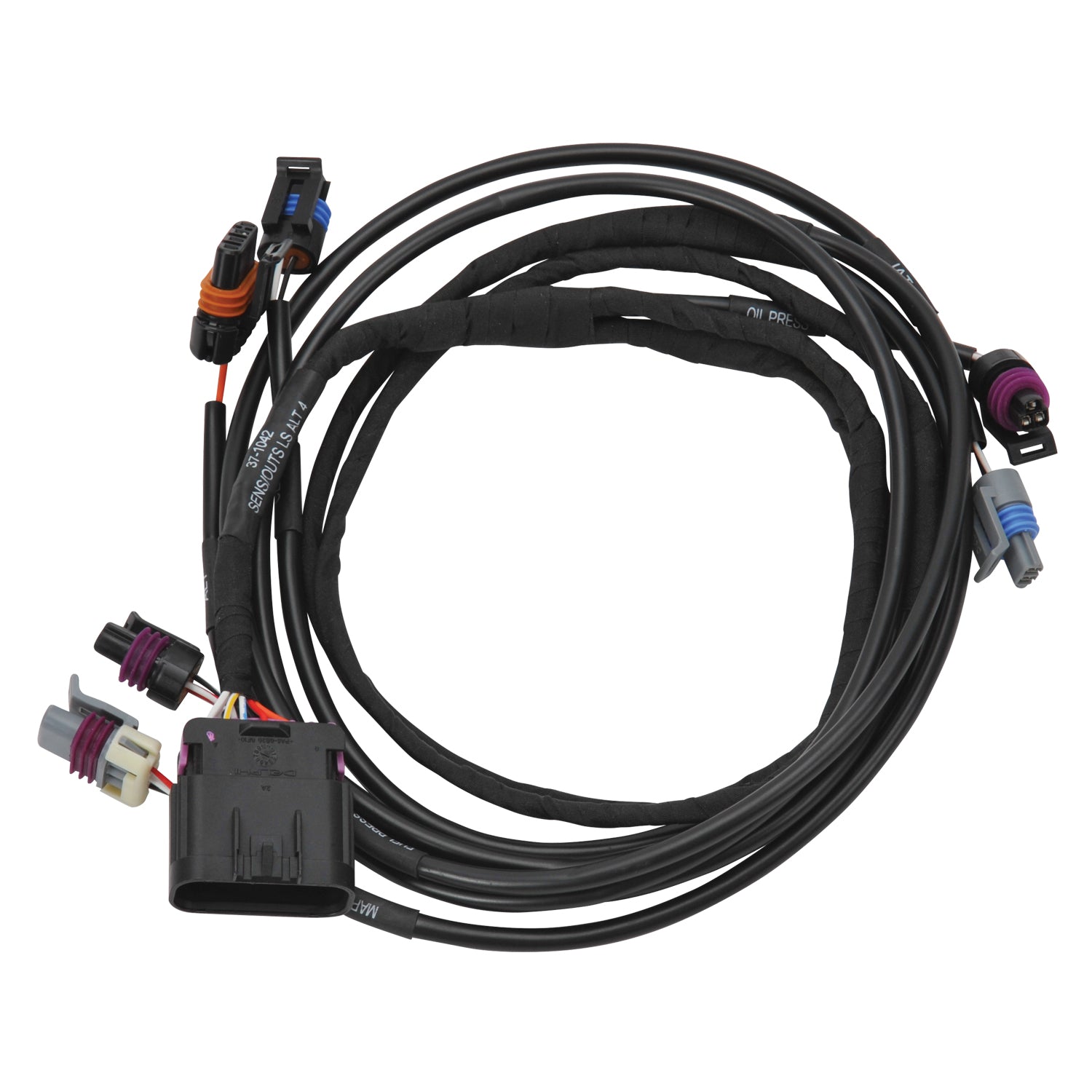 Pro-Flo 4+ EFI Wiring Harness #36155 For Chevy LS Using A 4-Pin Alternator