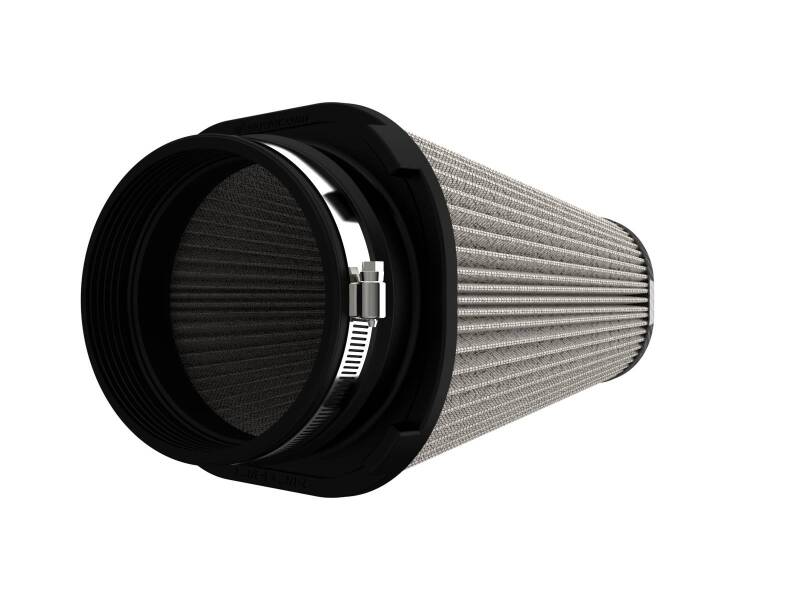 aFe Track Series Intake Pro DRY S Air Filter (7-1/2 x5-1/2)IN F x(9-1/4 x7-1/4)IN B x(6 x4)IN T x9IN