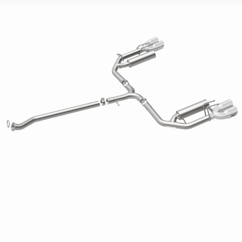 MagnaFlow 18-19 Toyota Camry XSE 2.5L (FWD) Street Series Cat-Back Exhaust w/4in Polished Quad Tips