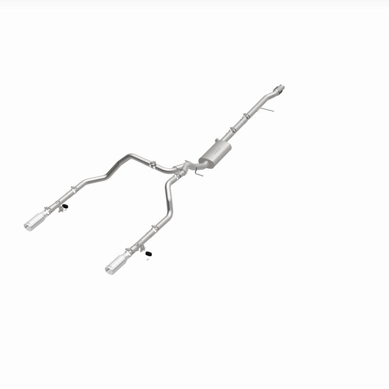 MagnaFlow 2019 Chevy Silverado 1500 V8 5.3L/V6 4.3 Street Series Dual Exit Exhaust w/ Polished Tips