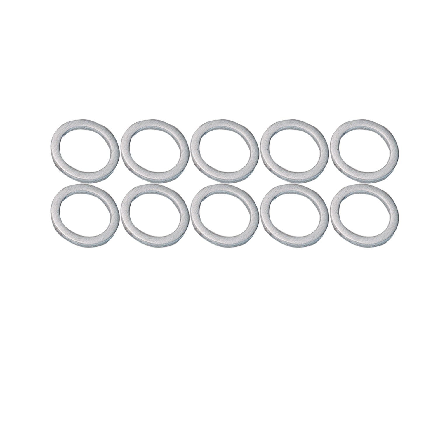 10MM-3/8" Sealing Brake Crush Washers For Russell Street Legal Hose - 10 Pack