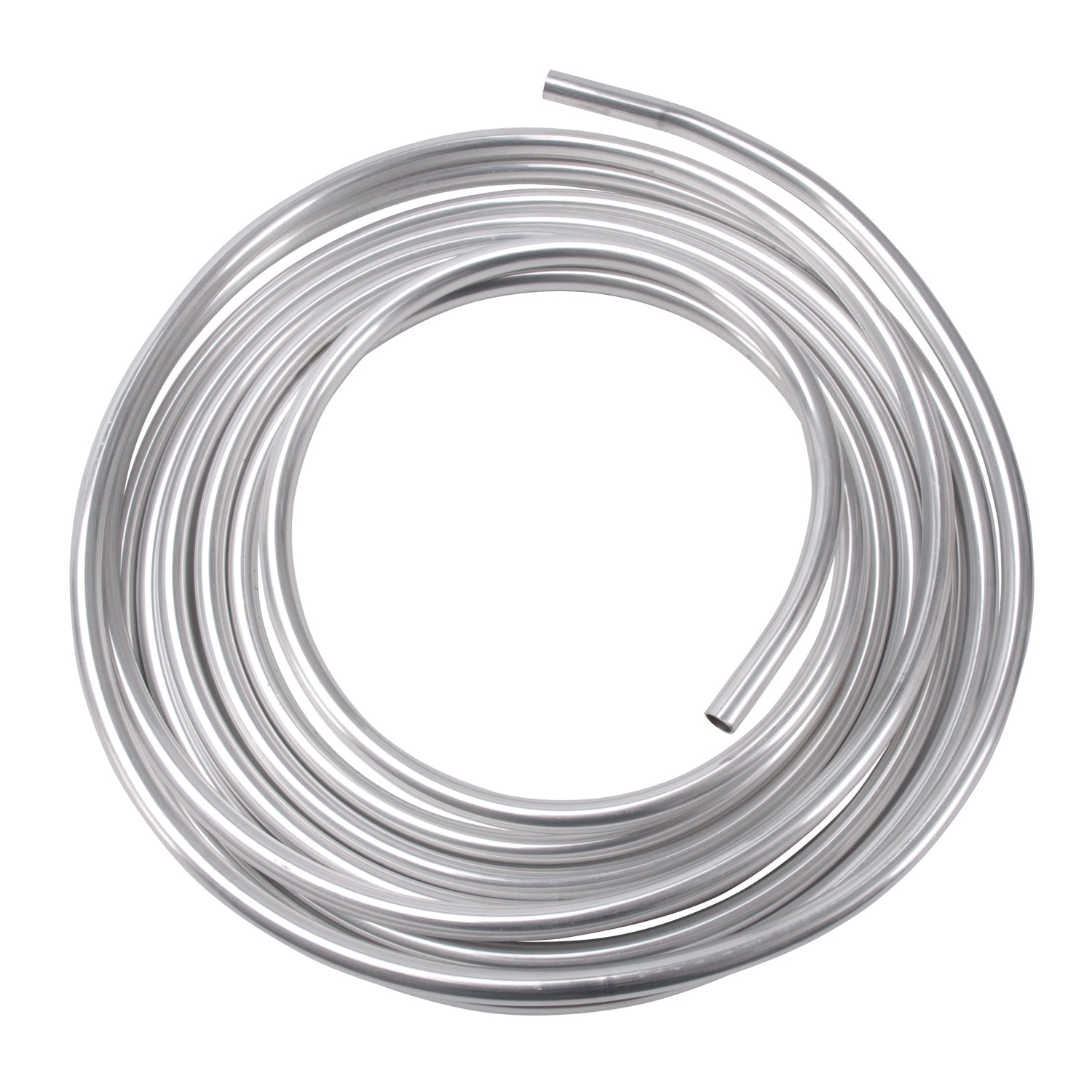 1/2" Tube Size Aluminum Fuel Lines With Natural Finish