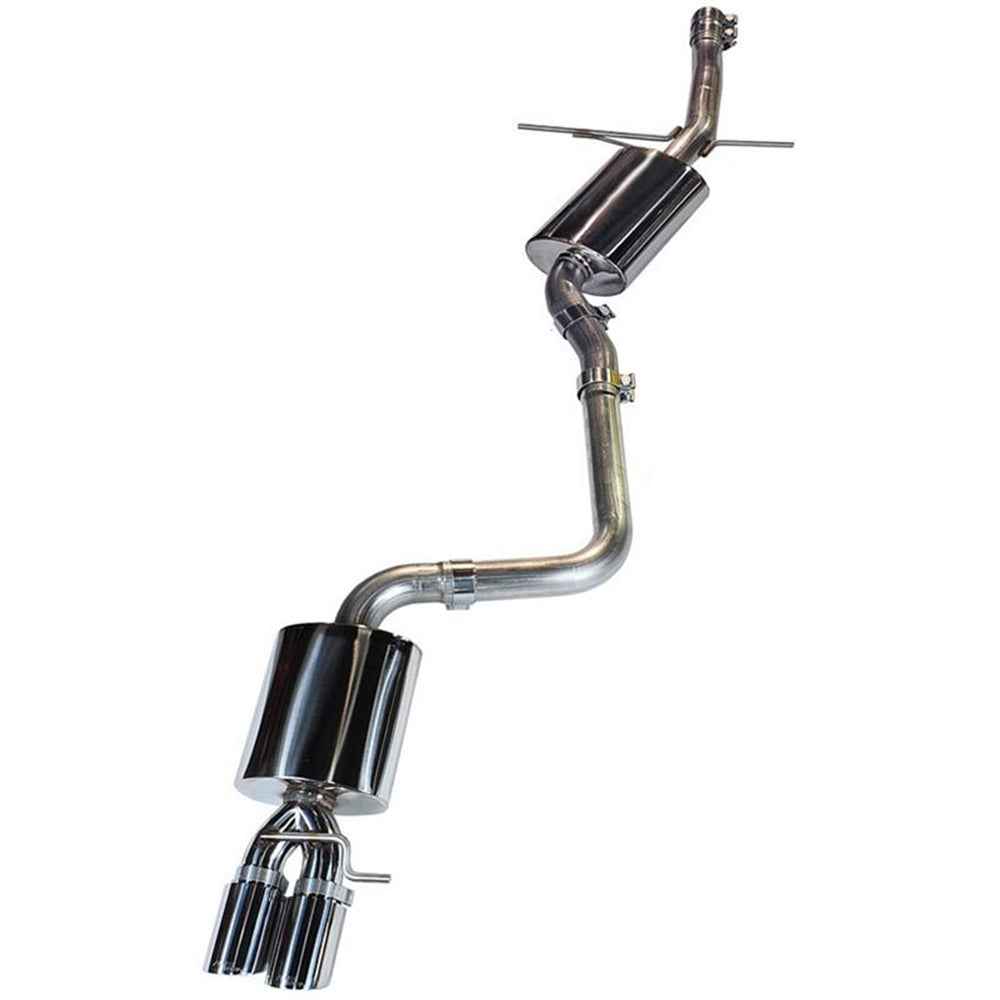 AWE Tuning Audi RS4 Exhaust - B7 RS4 Touring Edition with Polished Silver Tips 3015-42032