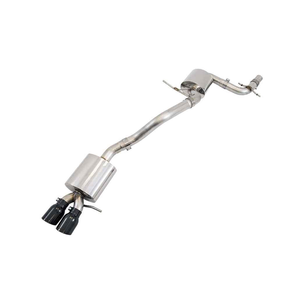 AWE Tuning Audi B8 A4 Touring Edition Exhaust with Single Side Diamond Black Tips - 3015-23010 and AWE Tuning Audi S5 Cabrio Exhaust