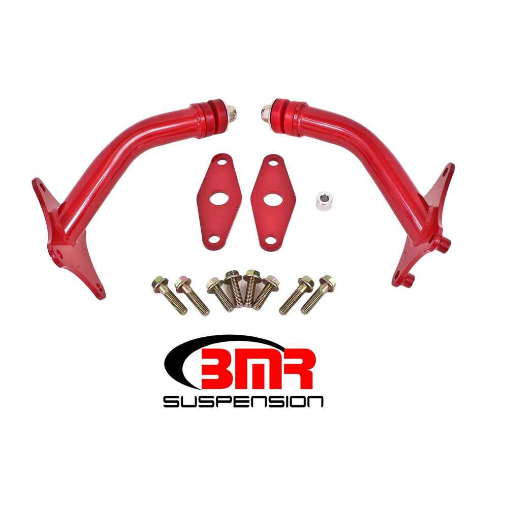 BMR 16-17 6th Gen Camaro Motor Mount Kit w/ Integrated Stands (Polyurethane) - Red MM010R