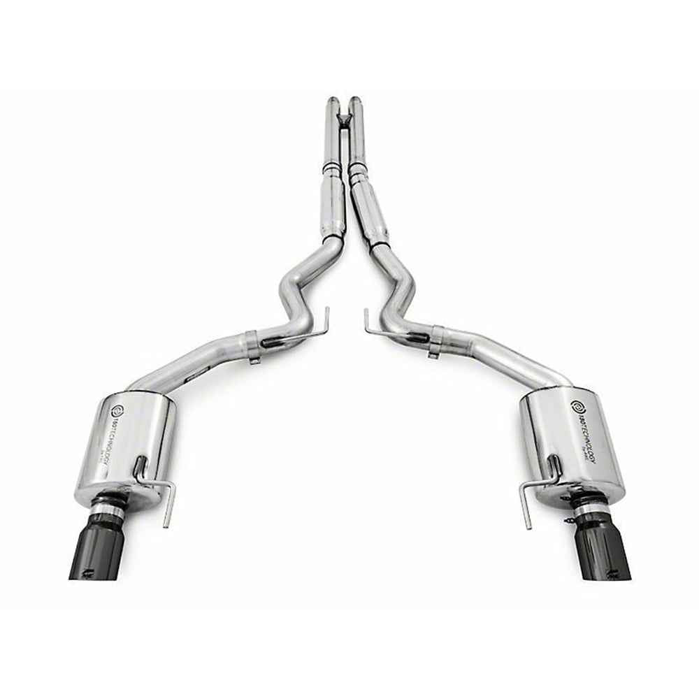 AWE S550 Mustang GT Cat-back Exhaust -(Diamond Blk Tips) 3015-33084
