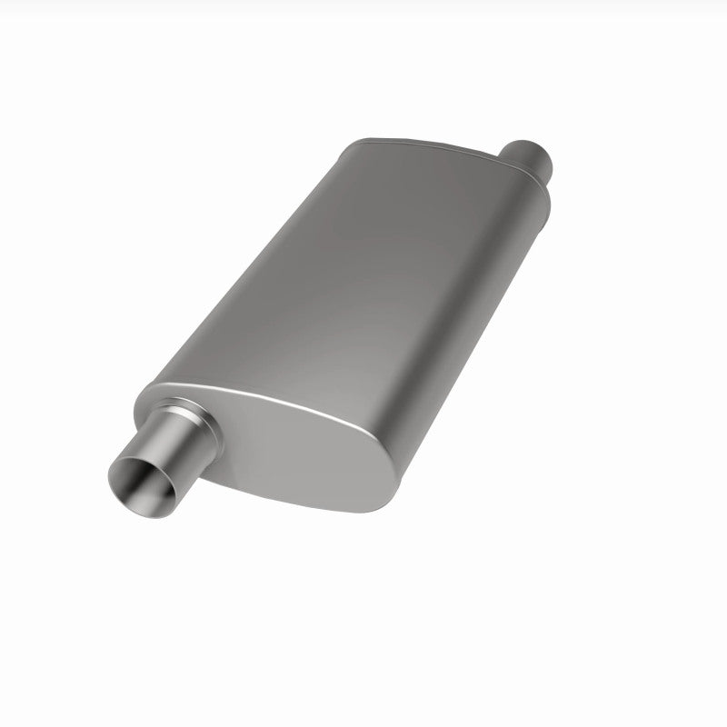 MagnaFlow Muffler Trb SS 4X9 18 2.5/2.5