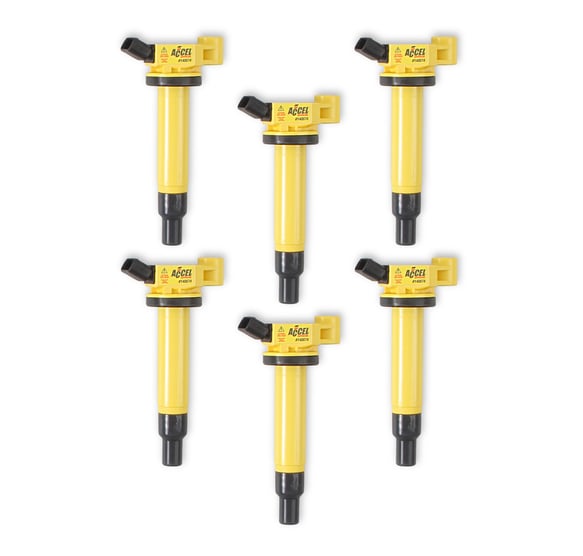 ACCEL Ignition Coil - SuperCoil - Fits Toyota 3.0L - V6 - 6-Pack 140074-6