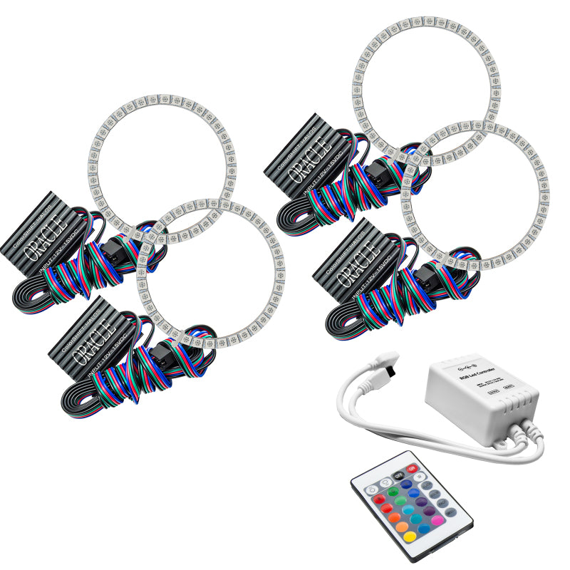 Oracle Chevrolet Corvette C6 05-13 Halo Kit - ColorSHIFT w/ Simple Controller