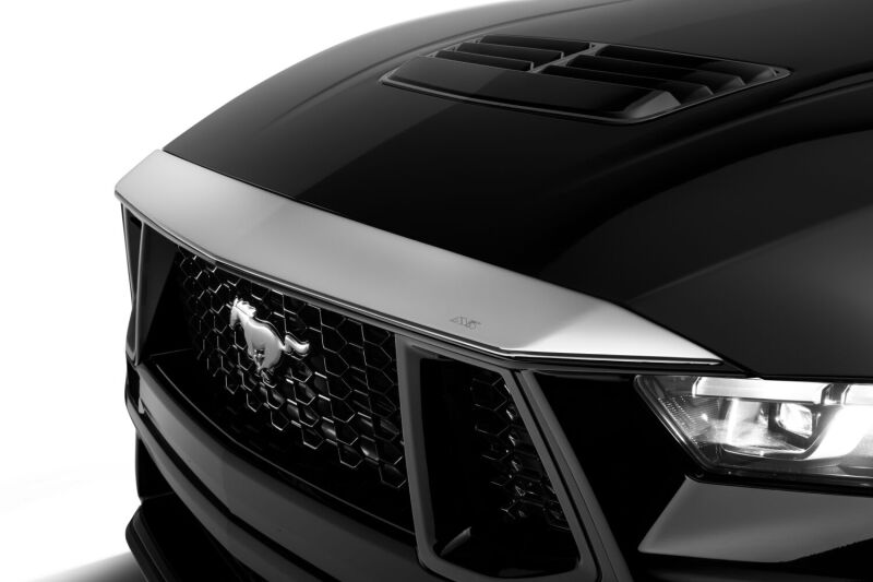 Husky Liners 2024 Ford Mustang Aeroskin Hood Protector - Chrome
