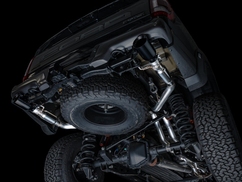 AWE Gen 3 Ford Raptor SwitchPath Exhaust - Diamond Black Tips
