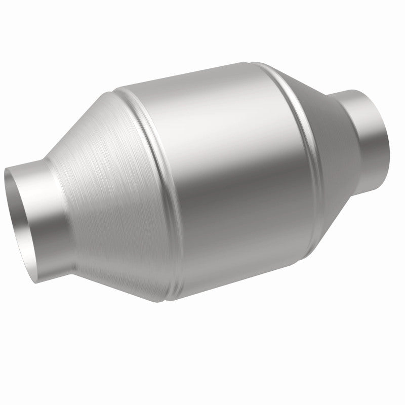 MagnaFlow Conv Univ 2.5in Inlet/Outlet Center/Center Round 3in Body L x 5in W x 8.75in Overall L