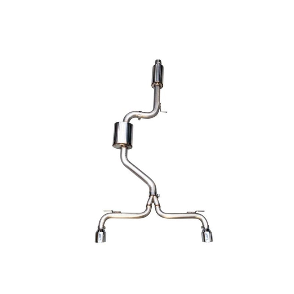 AWE Tuning Audi B6 S4 Exhaust - Polished Silver Tips 3020-32014