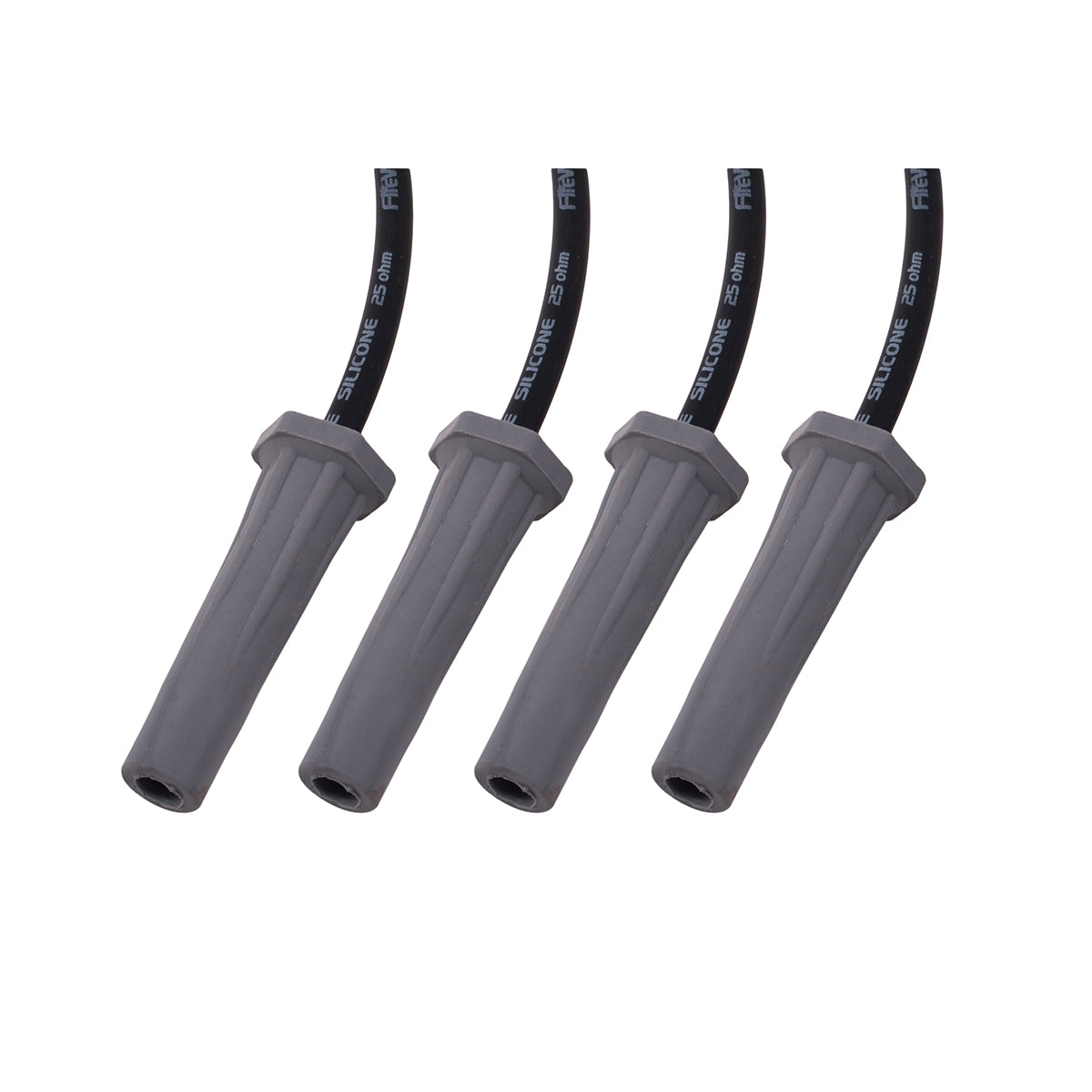 FAST Universal FireWire 8.5mm Black Spark Plug Wire Set For 4 Cylinder Engines - Straight Boots