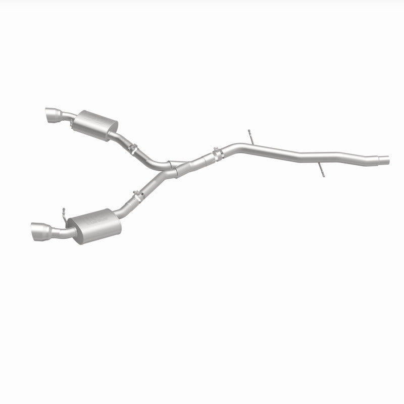 MagnaFlow 18-19 Audi A5 Dual Exit Polished Stainless CatBack Exhaust - 3in Main Piping Diameter