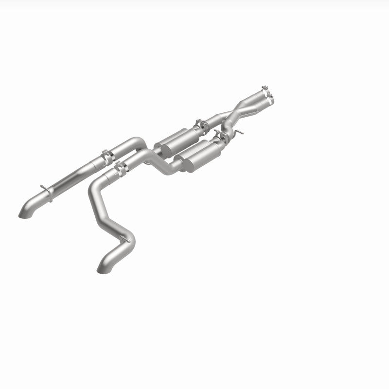 MagnaFlow Cat-Back 2021 Jeep Wrangler 6.4L Rock Crawler Series Dual Exit Stainless Exhaust