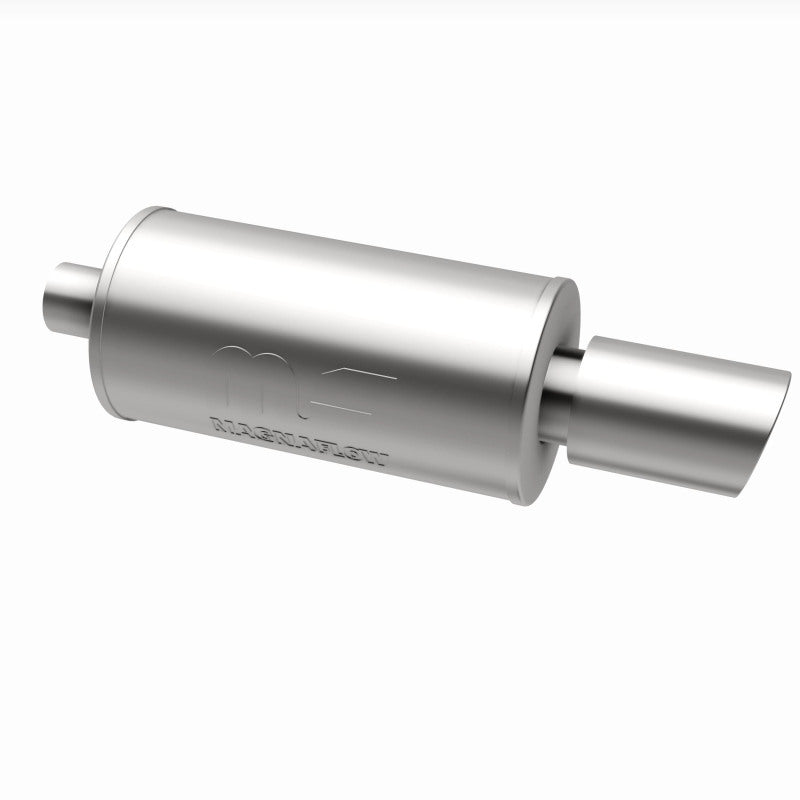 MagnaFlow Muffler W/Tip Mag SS 14X7X7 2.25/4.
