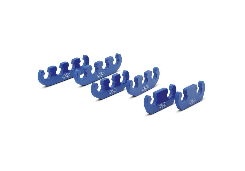Ford Racing Wire Dividers 4 to 3 to 2 - Blue w/ White Ford Logo