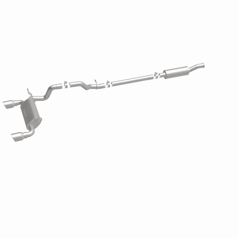 MagnaFlow 2018+ Jeep Wrangler 3.6L 409 SS Dual Split Rear Exit Polished Tips Cat-Back Exhaust