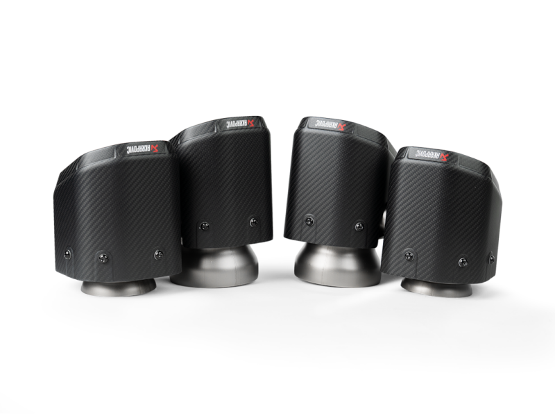 Akrapovic 2024+ BMW M5 (G90,G99) Hexagonal Carbon Fiber Tail Pipe Set