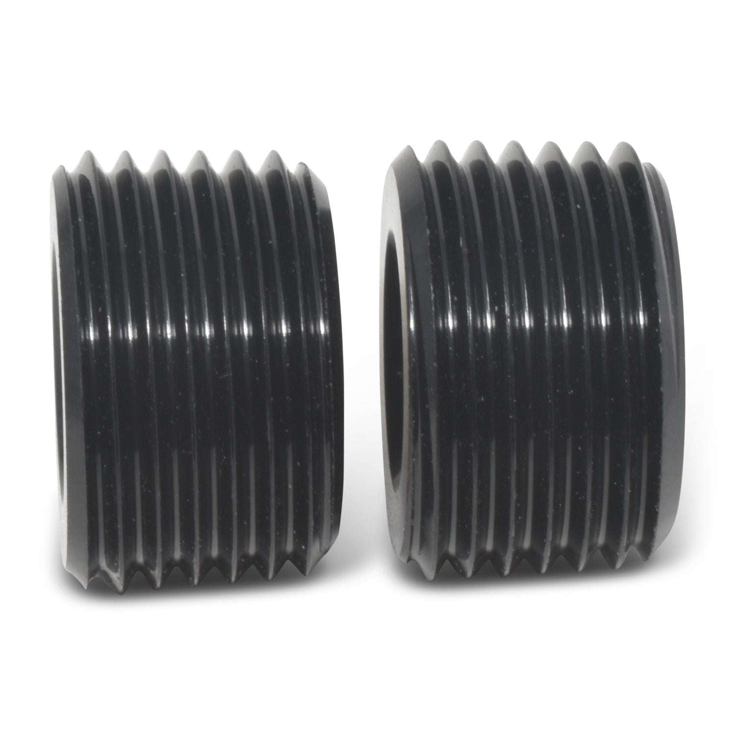 3/8" Aluminum Allen Socket Plugs Adapter Fitting With Black Finish