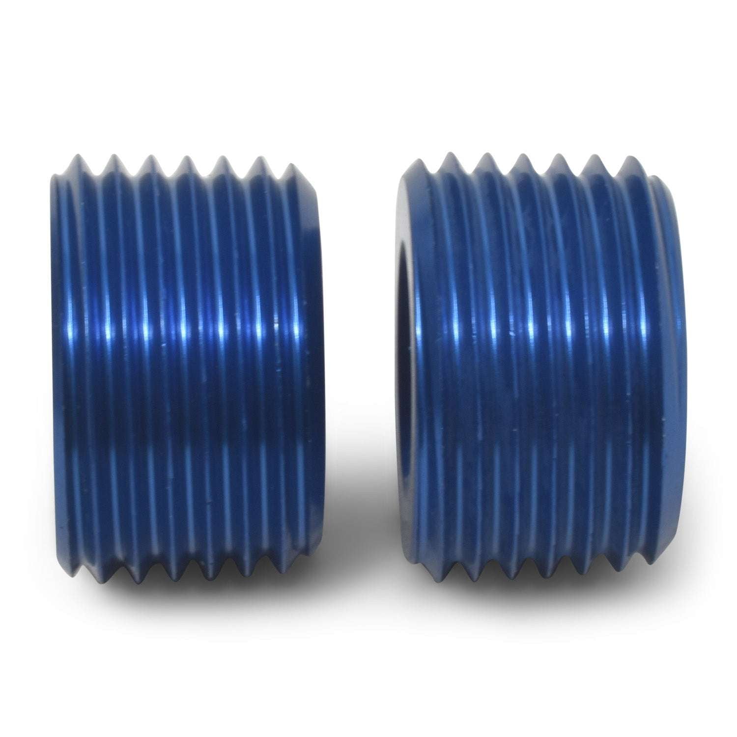 3/8" Aluminum Allen Socket Plugs Adapter Fitting With Blue Finish