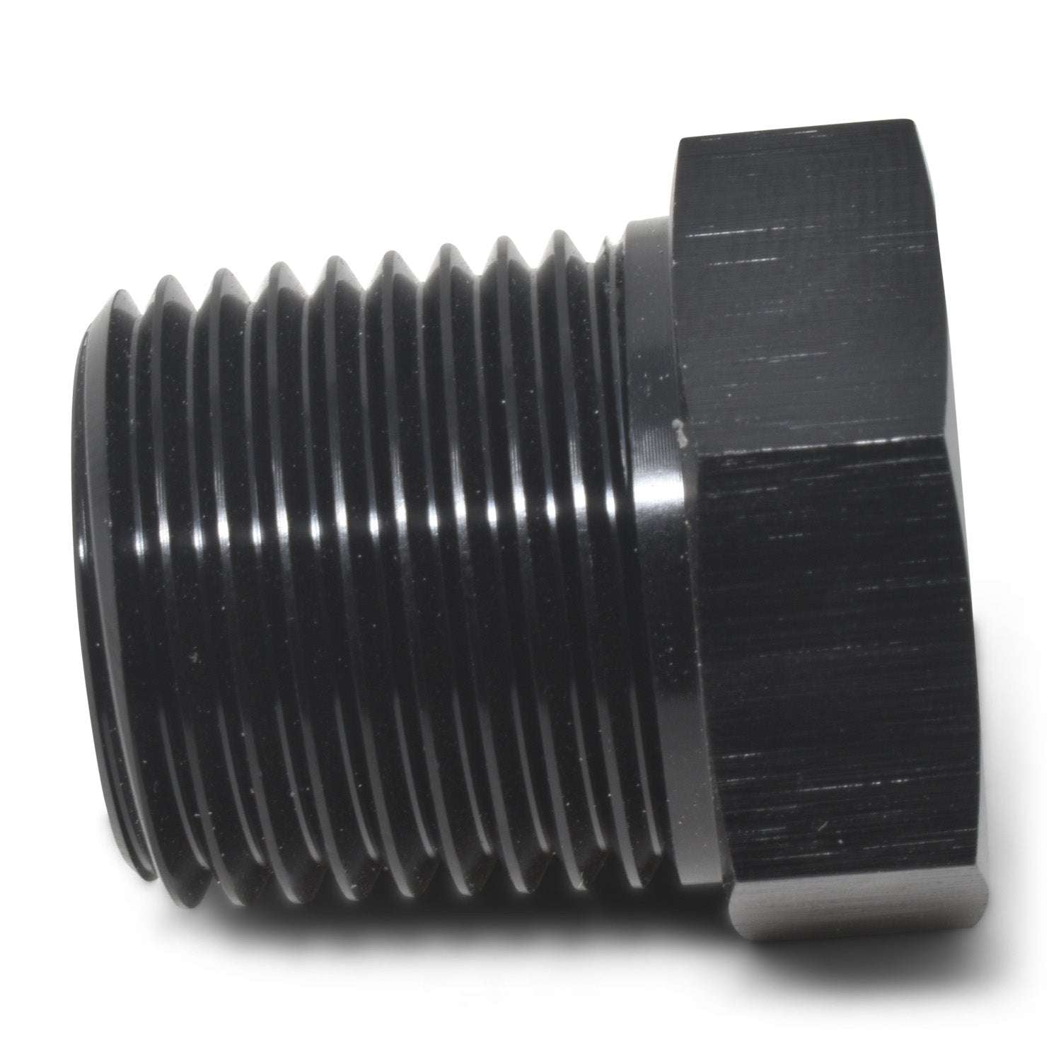 3/8" Male To 1/8" Female Pipe Bushing Reducer Adapter Fitting With Black Finish