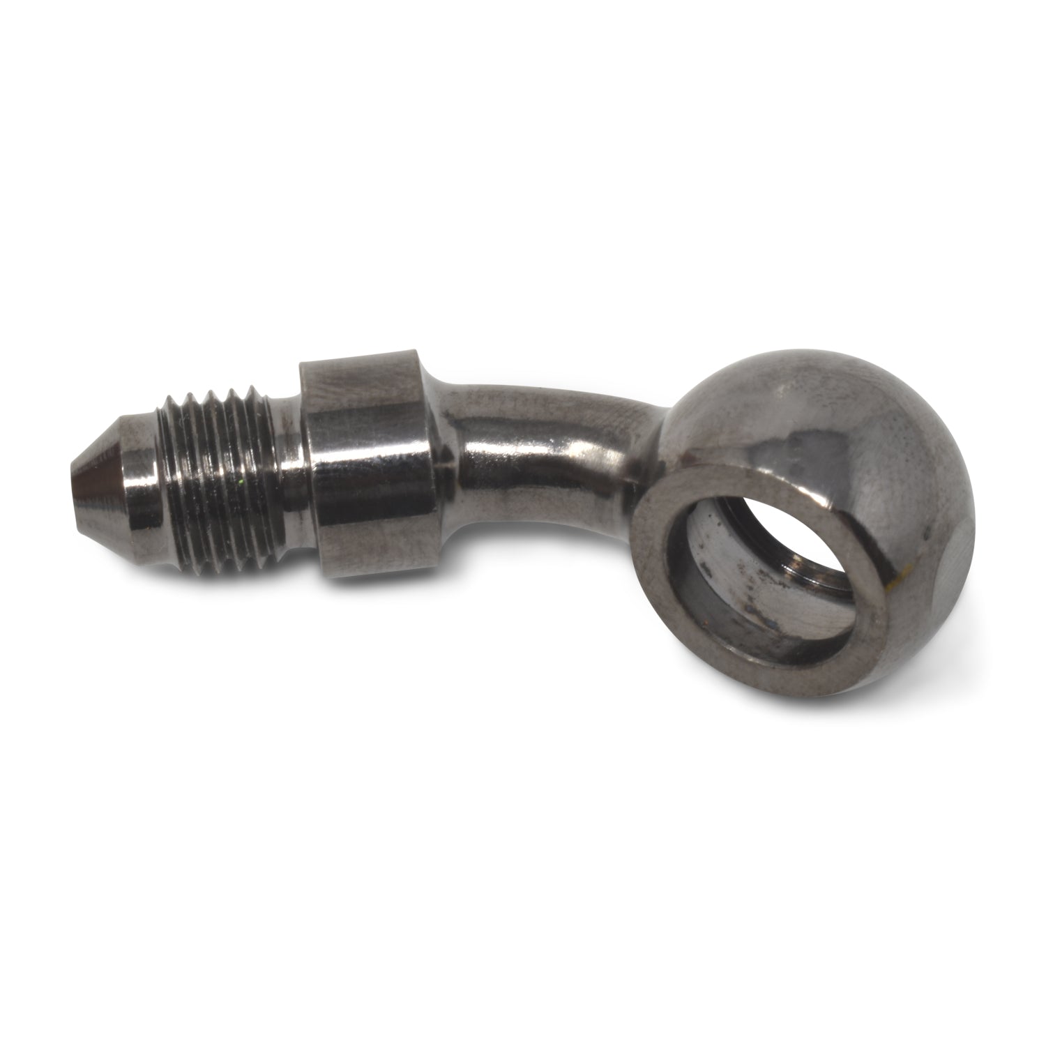 3AN X 10mm (3/8") 35 Degree Banjo Bolt With Black Finish