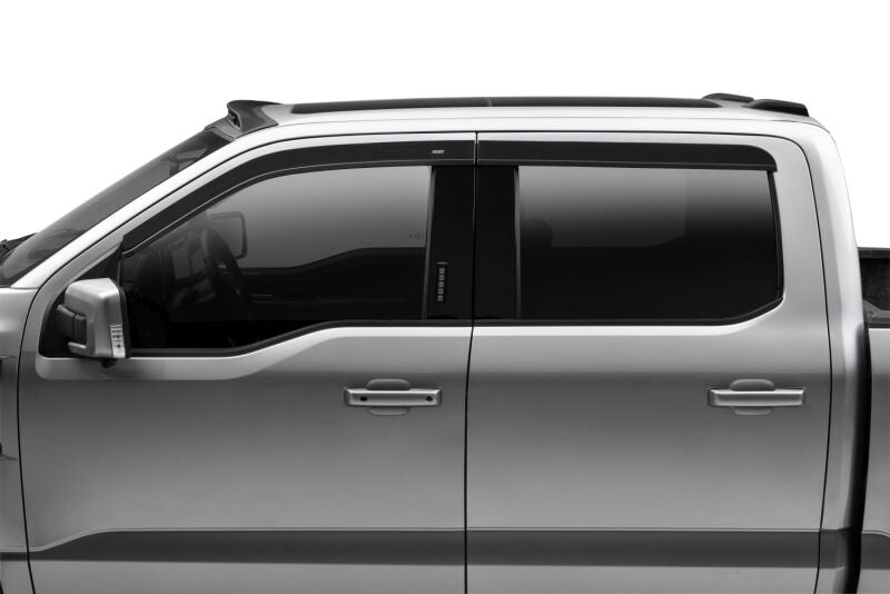 Husky Liners 15-24 Ford F-150 (Incl. Raptor/Lightning) Ventvisor Low Profile (4pc) - Smoke