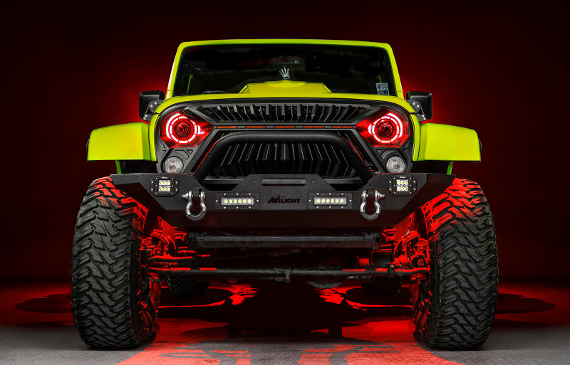 Oracle Oculus 7in ColorSHIFT Bi-LED Projector Headlights for Jeep Wrangler JK