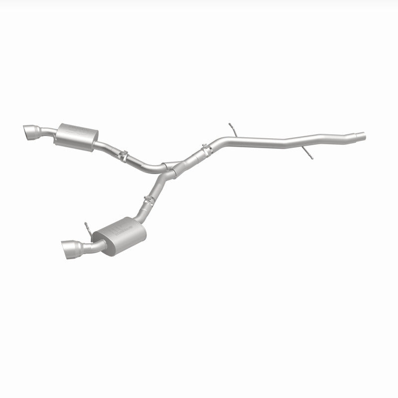 MagnaFlow 18-19 Audi A5 Dual Exit Polished Stainless CatBack Exhaust - 3in Main Piping Diameter