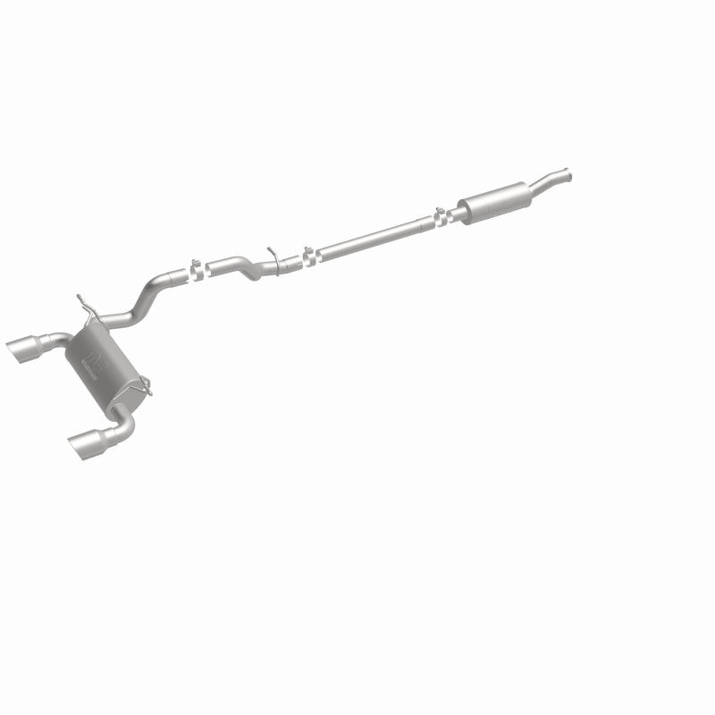 MagnaFlow 2018+ Jeep Wrangler 3.6L 409 SS Dual Split Rear Exit Polished Tips Cat-Back Exhaust