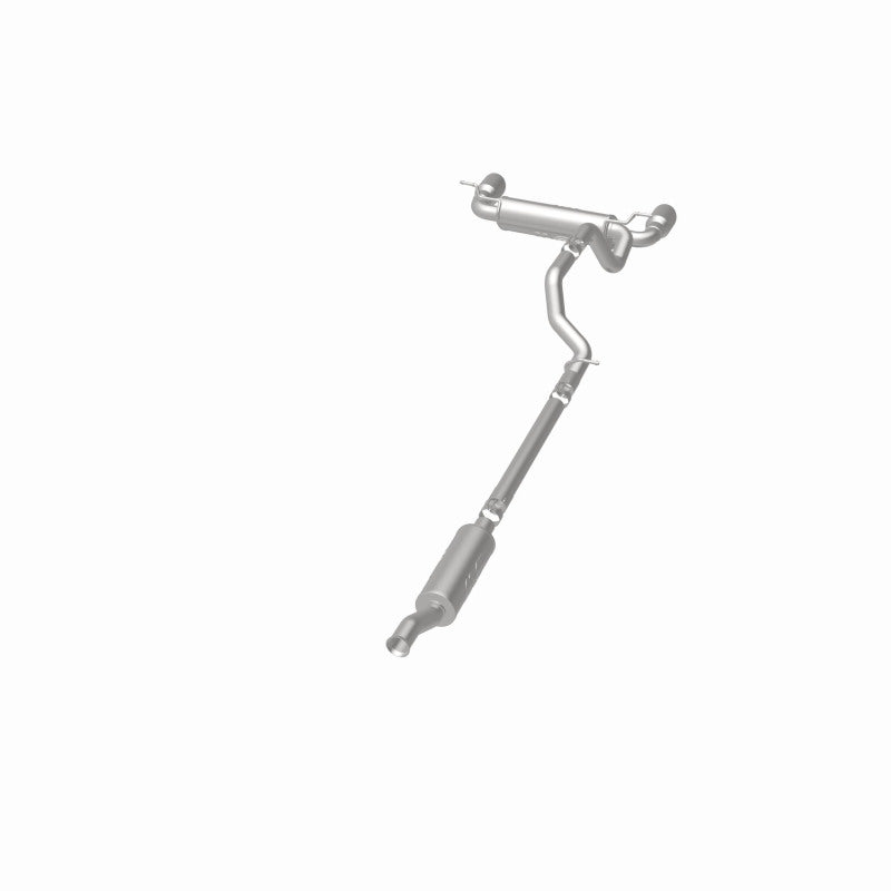 MagnaFlow 2018+ Jeep Wrangler 3.6L 409 SS Dual Split Rear Exit Polished Tips Cat-Back Exhaust