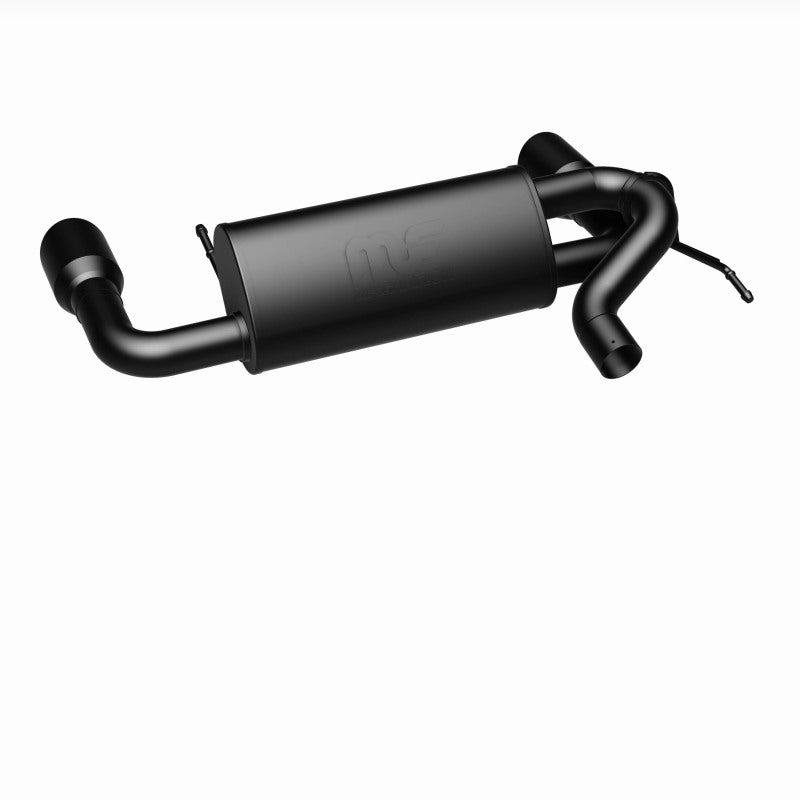 MagnaFlow 2021 Ford Bronco 2.3L I-4 Axle-Back Exhaust w/ Dual Split Rear Style Exit- Black Tips