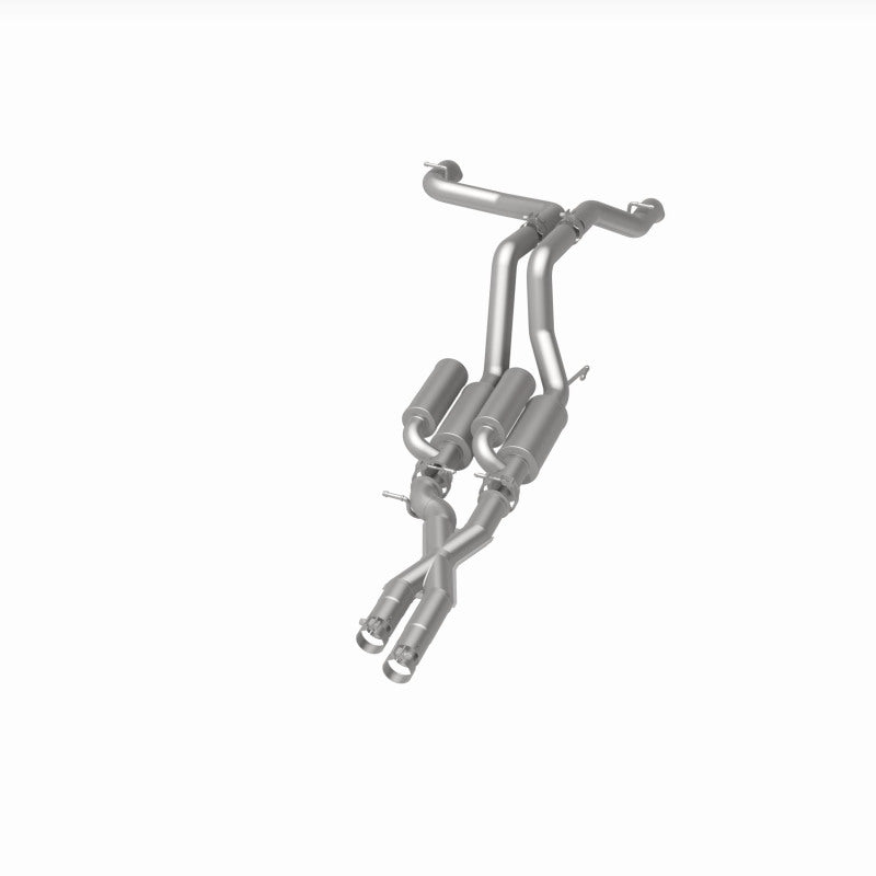 MagnaFlow Cat-Back 2021 Jeep Wrangler 6.4L Rock Crawler Series Dual Exit Stainless Exhaust