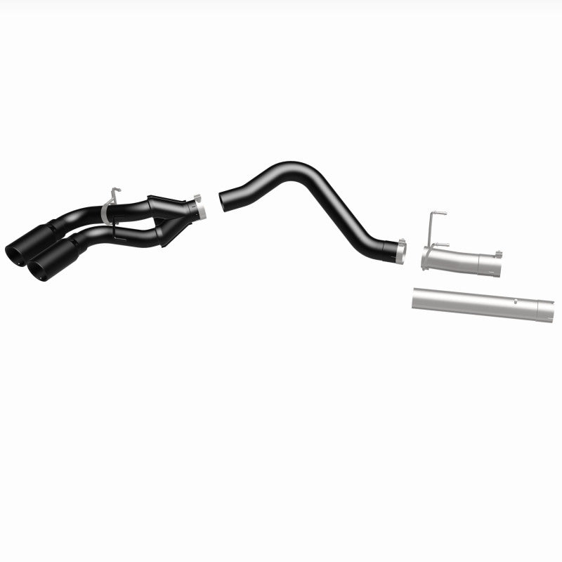 MagnaFlow 07-17 Dodge Ram 2500/3500 6.7L DPF-Back Black 4in Dual Single Passenger Side Rear Exit