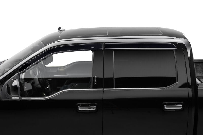 Husky Liners 15-24 Ford F-150 (Incl. Raptor/Lightning) Ventvisor Low Profile (4pc) - Smoke