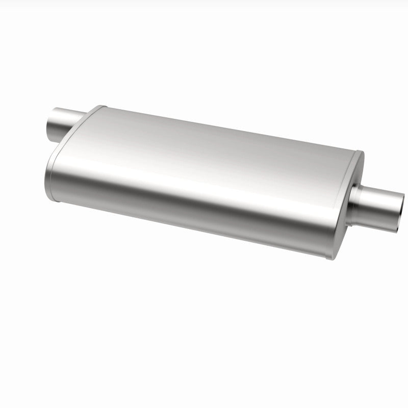 MagnaFlow Muffler Trb SS 4X9 18 2.5/2.5