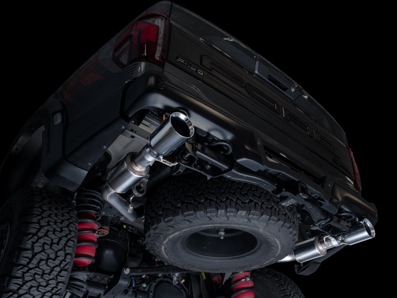 AWE Gen 3 Raptor R SwitchPath Exhaust - Chrome Silver Tips