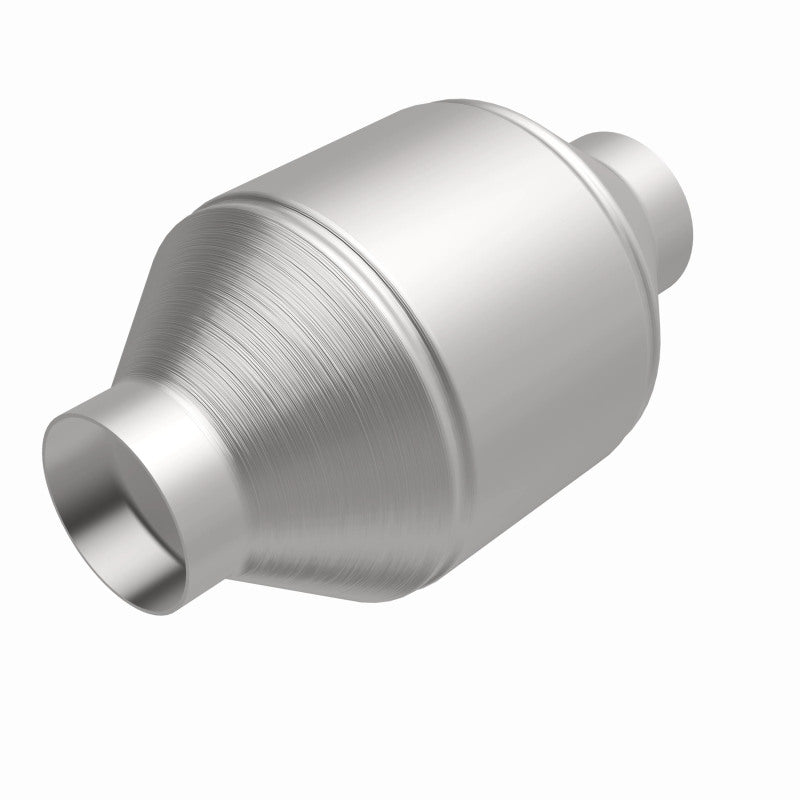 MagnaFlow Conv Univ 2.25in Inlet/Outlet Center/Center Round 3in Body L x 5in W x 8.75in Overall L