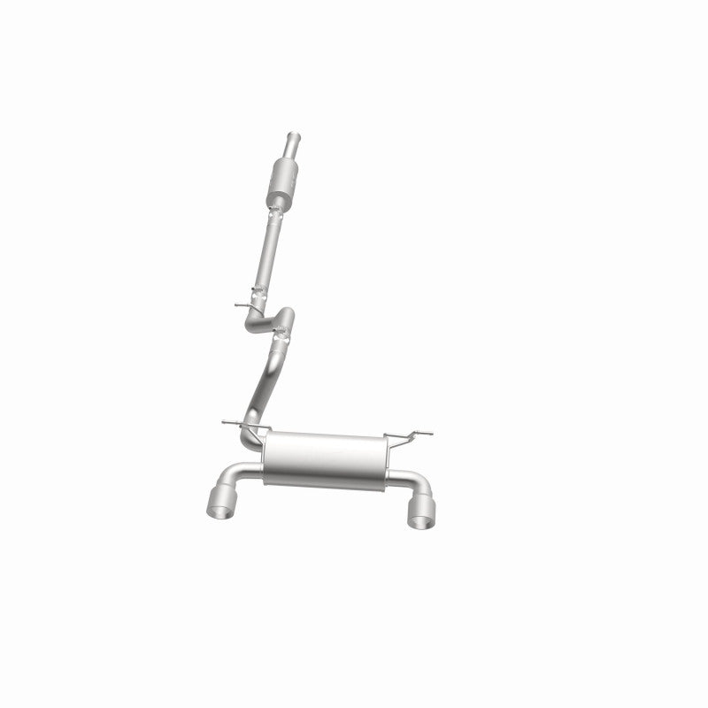 MagnaFlow 2018+ Jeep Wrangler 3.6L 409 SS Dual Split Rear Exit Polished Tips Cat-Back Exhaust