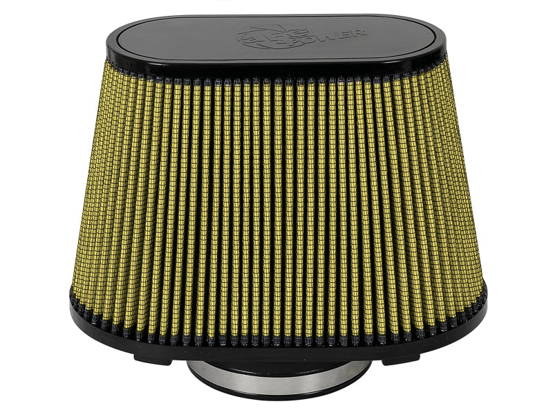 aFe Magnum FORCE Intake Rplcmnt Air Filter 5 IN F x (11x6-1/2) IN B x (8-1/2x4) IN T x 7-1/2 IN H