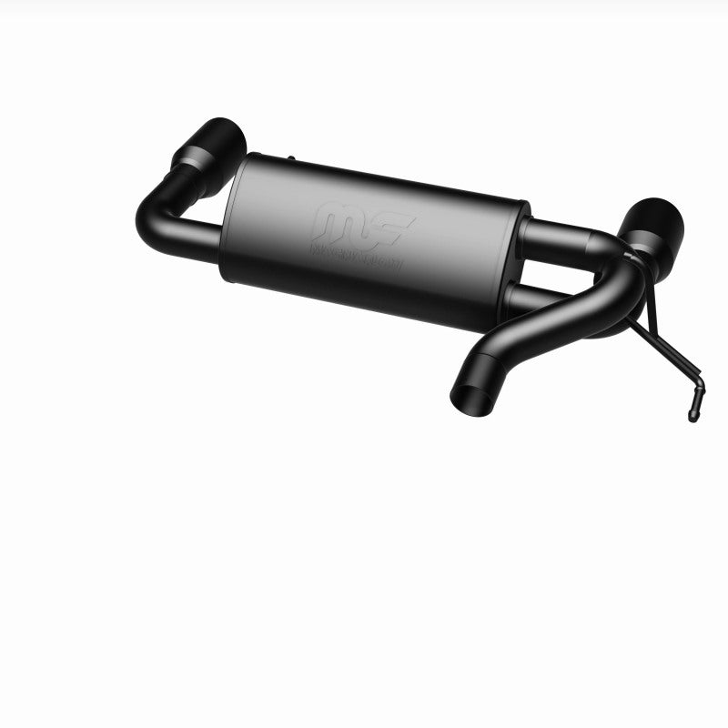 MagnaFlow 2021 Ford Bronco 2.3L I-4 Axle-Back Exhaust w/ Dual Split Rear Style Exit- Black Tips