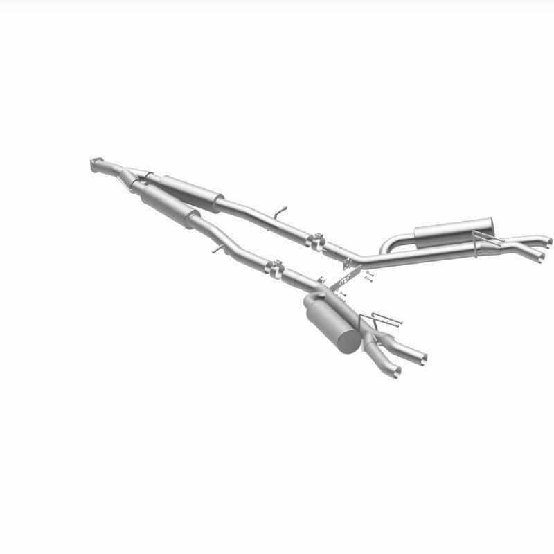 MagnaFlow Cat-Back Competition Exhaust 18-19 Kia Stinger L4-2.0LGAS Quad 2.5in Stainless Tips
