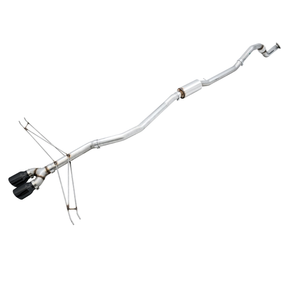 AWE Tuning 2016+ Honda Civic Si Track Edition Exhaust w/Front Pipe & Dual Diamond Black Tips 3020-33066