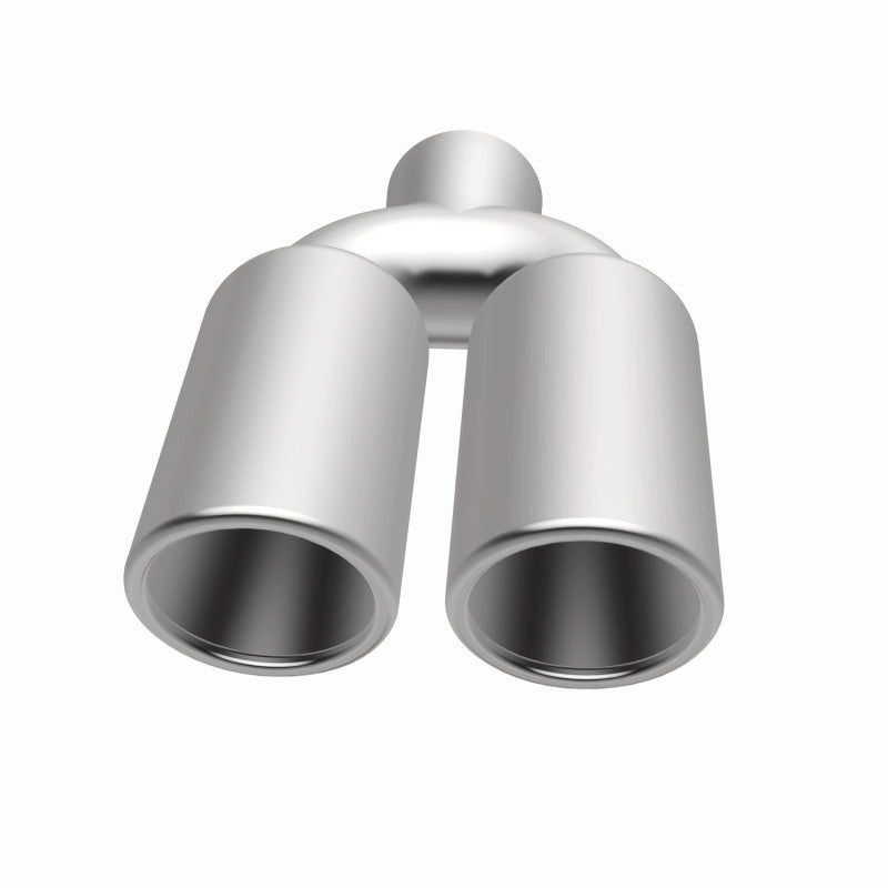 MagnaFlow Tip 1-Pk Dual Rnd DW 3x10 2.25ID